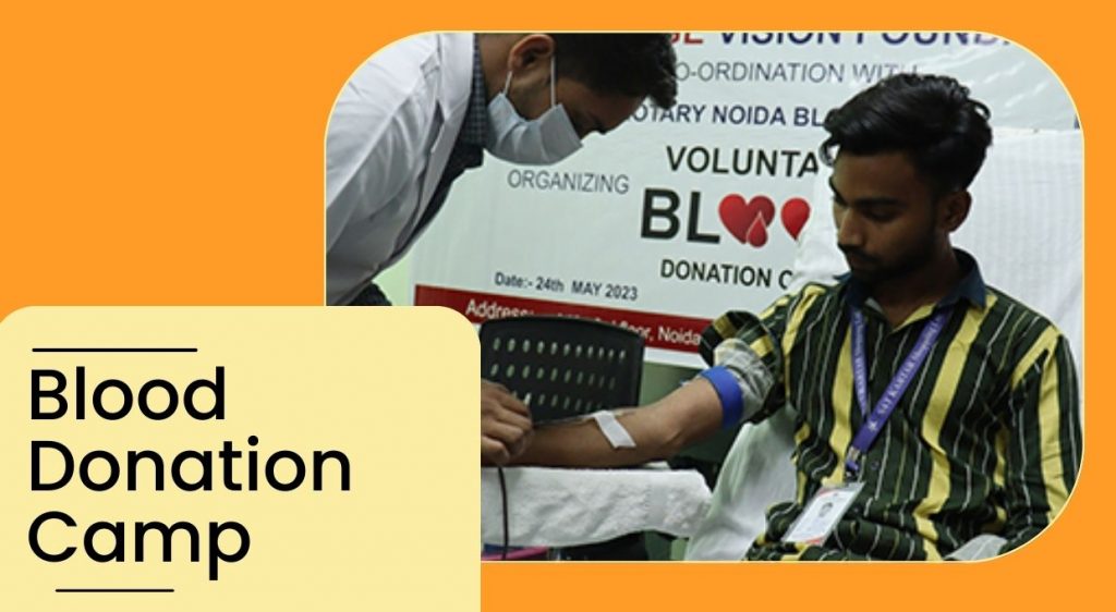 Read more about the article Blood Donation Camp Organised by SK Vision Foundation On 24th May 2023