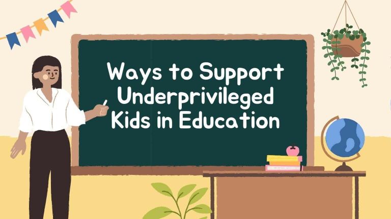 Read more about the article Ways to Support Underprivileged Kids in Education